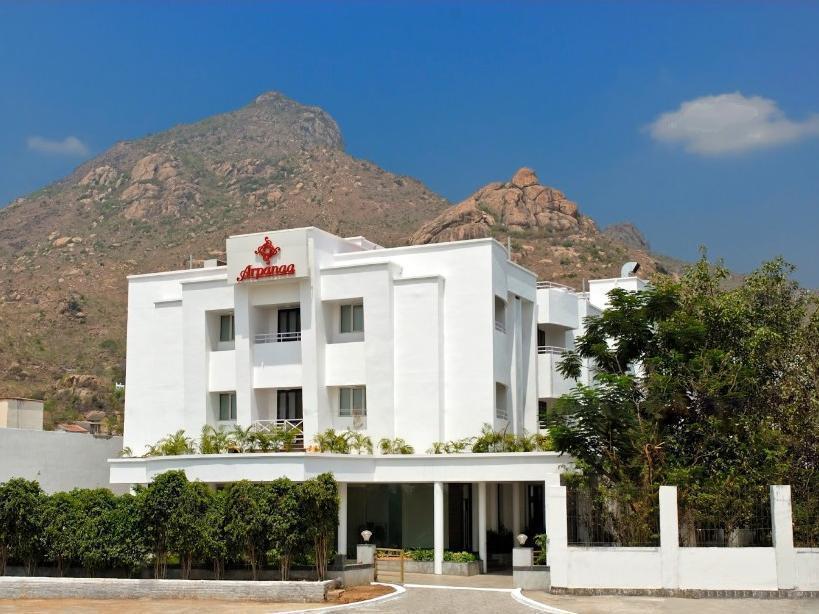 Arpanaa Hotel Tiruvannāmalai Exteriör bild